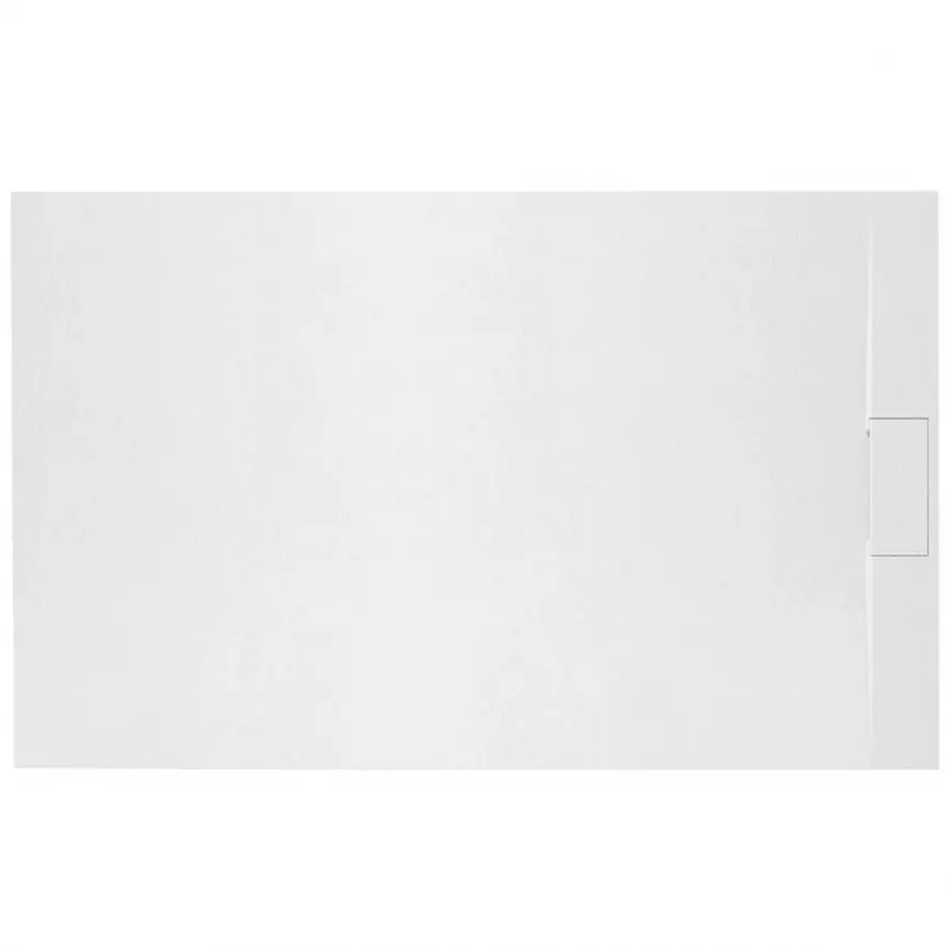 Vanička obdĺžniková Bazalt white 80x120