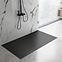 Vanička obdĺžniková Bazalt Long black 90x120,5