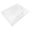 Vanička obdĺžniková Bazalt Long white 80x120