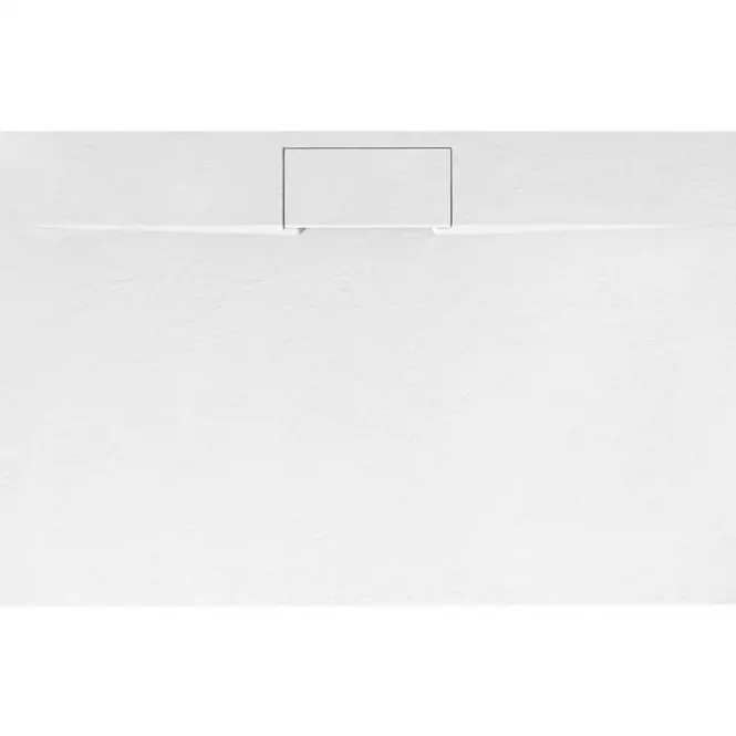 Vanička obdĺžniková Bazalt Long white 80x120