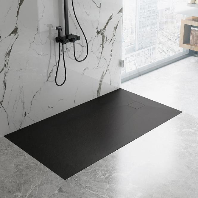 Vanička obdĺžniková Magnum black 80x100
