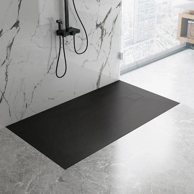 Vanička obdĺžniková Magnum black 80x120