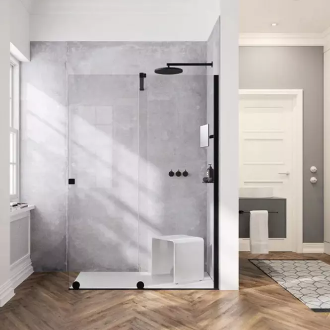 Vanička obdĺžniková Magnum white 80x120
