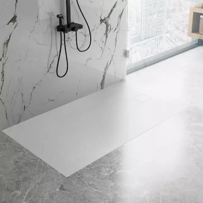 Vanička štvorcová Magnum white 90x90,4