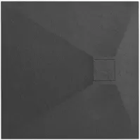 Vanička štvorcová Magnum black 90x90