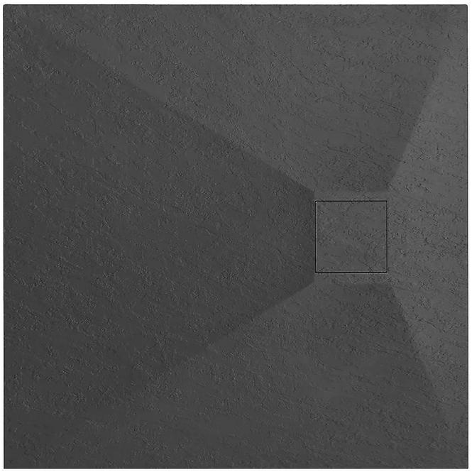 Vanička štvorcová Magnum black 90x90