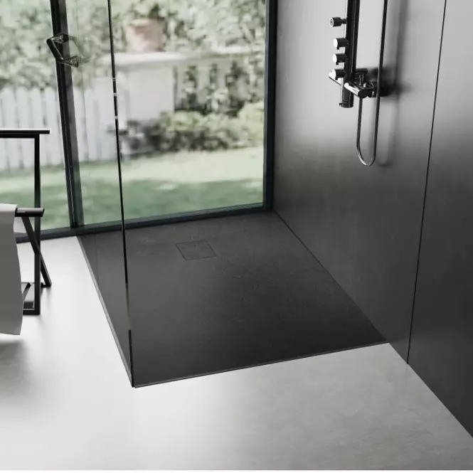 Vanička štvorcová Magnum black 90x90