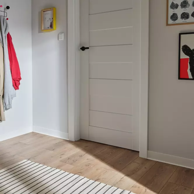 Podlahová lišta PVC Linela 401 Biela,2
