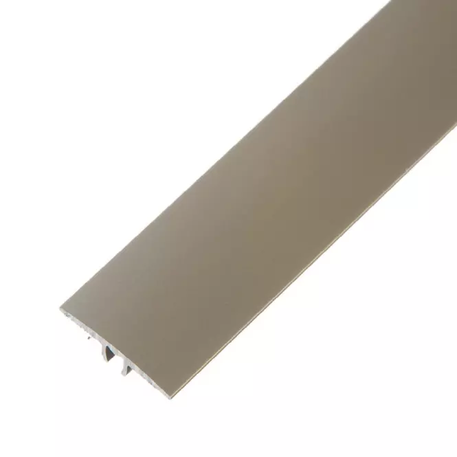 Lišta ochranná zatlačovacia plochý LWP 35 5W1 0,93m C-32 champange 