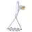 Pučidlo na zemiaky Inox Eco biela 521159