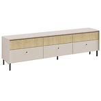 TV Stolík Malta MA8 3S béžová/dub