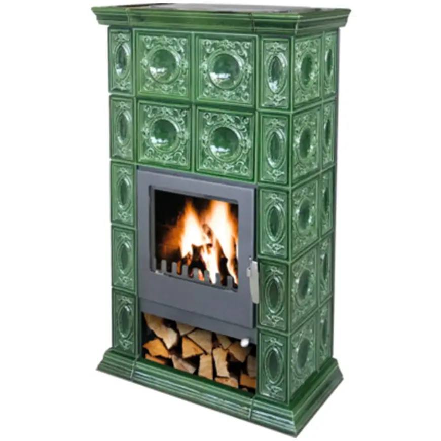 Krbové kachle Altenburg Glassgreen 8 kW