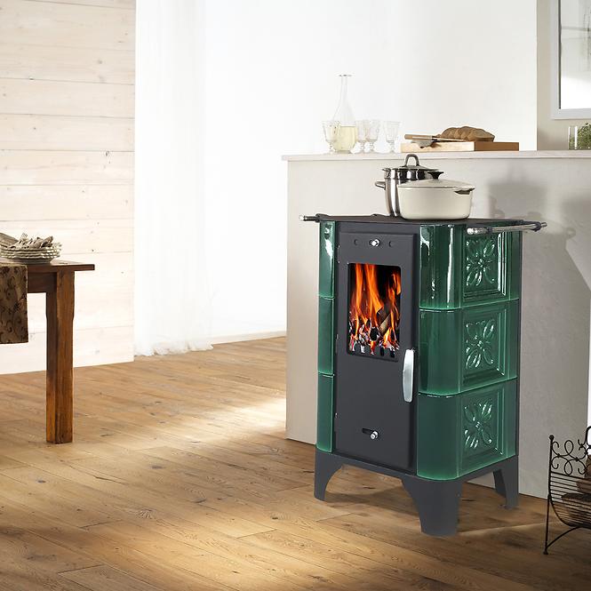 Krbové kachle Bellino Grassgreen 6 kW