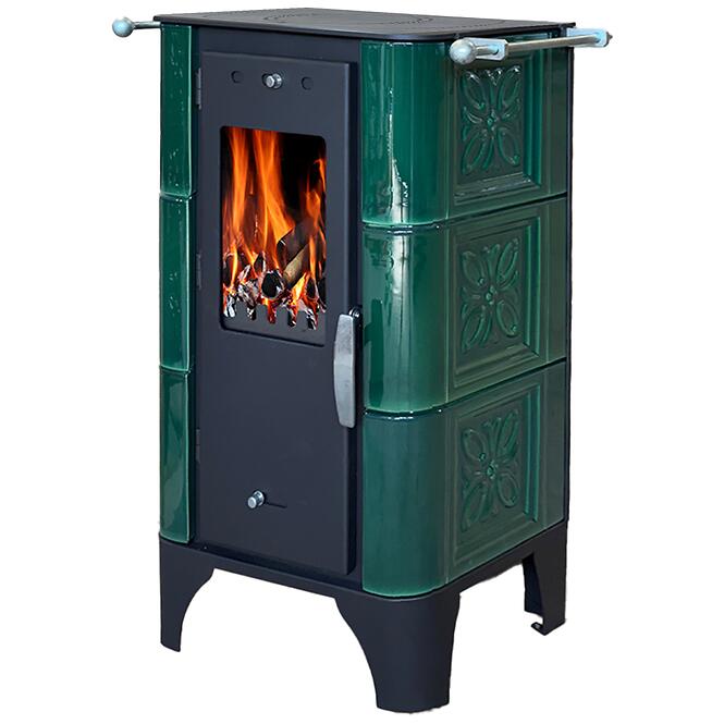 Krbové kachle Bellino Grassgreen 6 kW
