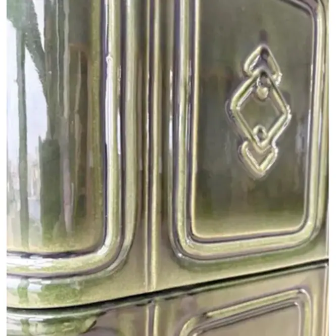 Krbové kachle Bellino Grassgreen 6 kW,4