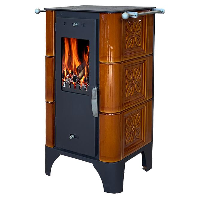Krbové kachle Bellino Goldbrown 6 kW