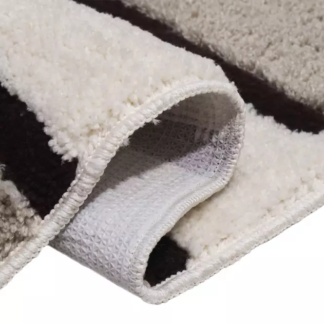 Set kúpeľňových koberčekov 50x80+55x45 cm hnedé tehly,6