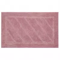 Kúpeľňový koberček 50x80 cm ružový šik 1