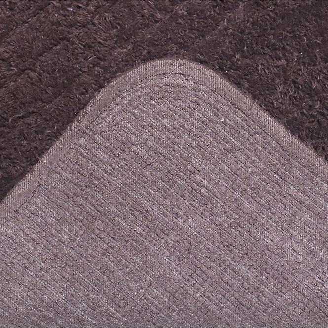 Kúpeľňový koberček 50x80 cm hnedý Elegance