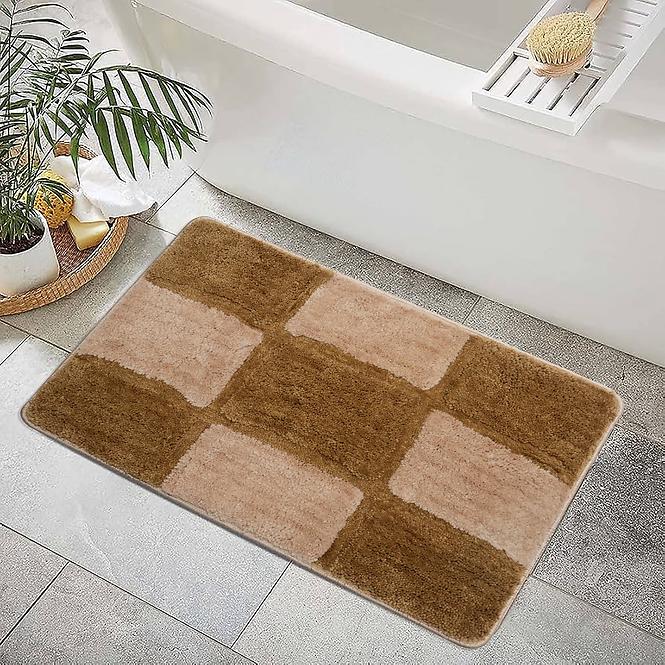 Kúpeľňový koberček 50x80cm Taupe Bricks