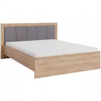 Posteľ Smart SR6 140 dub sonoma/biela