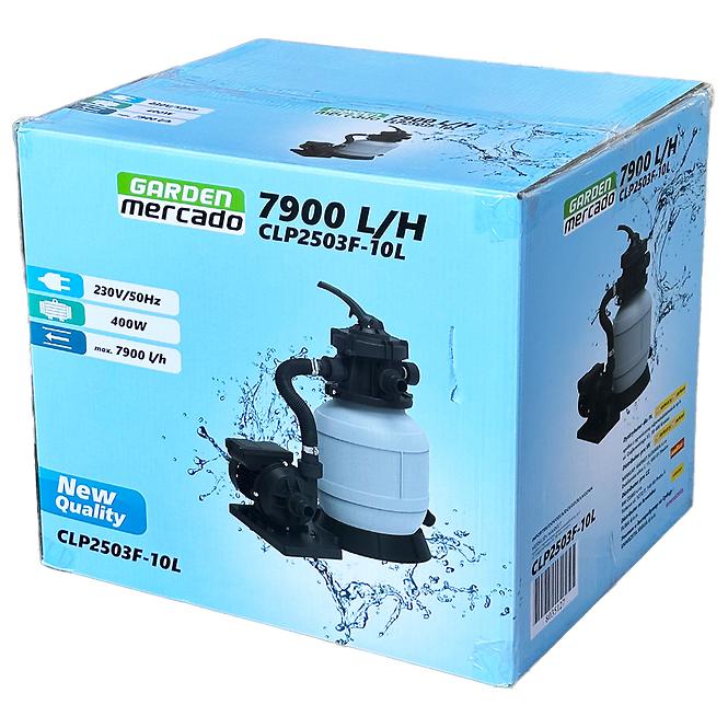Bazénová filtrácia piesková CLP2503F 7900L/H