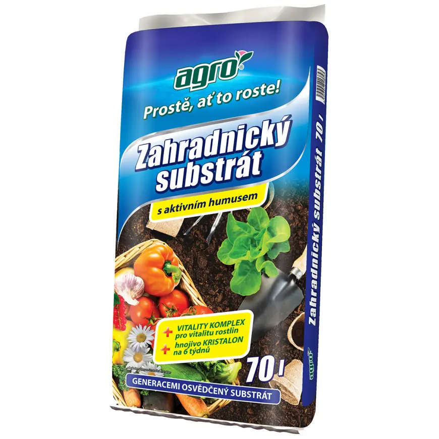Záhradnícky substrát Agro 70 L