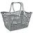Nákupný košík Nordic sivý 40x29x22,5 cm 15l 130