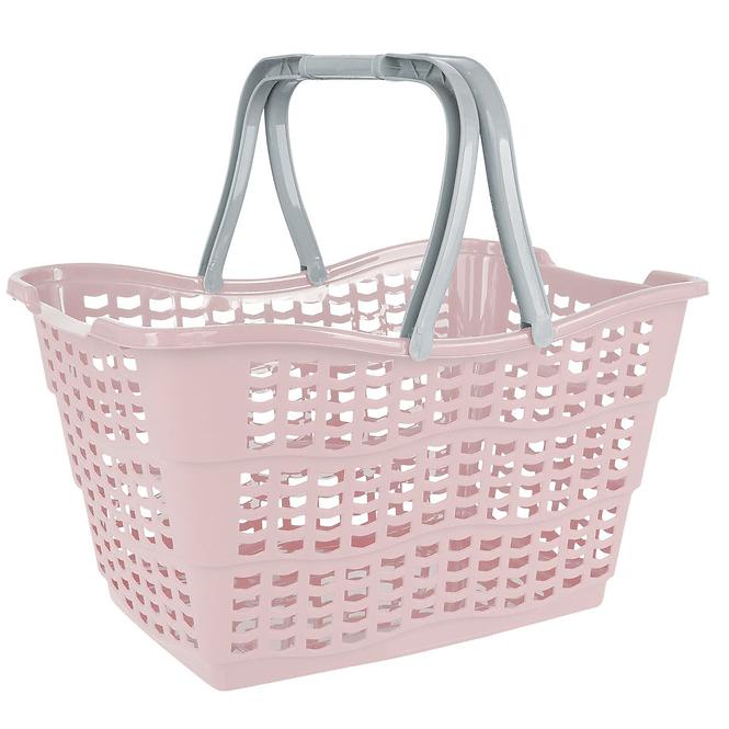 15 l nákupný košík Nordic pink 40x29x22,5 15l 581