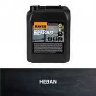 RAYER Lazúra na drevo 10 L heban