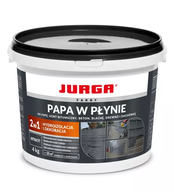 Disperzný dekoratívny náter hnedý 4kg