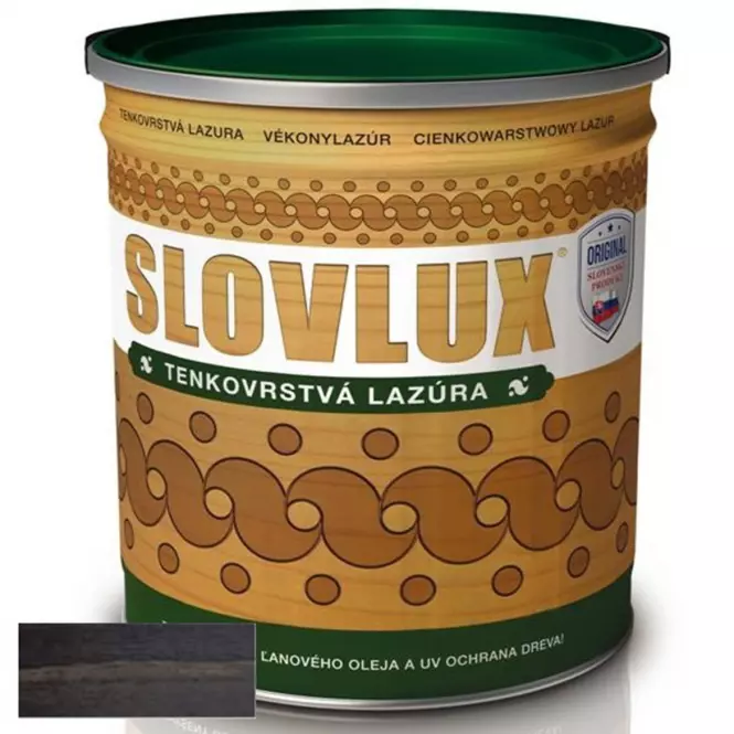 Slovlak Slovlux Tenkovarstvová Lazúra Palisander 4.45l