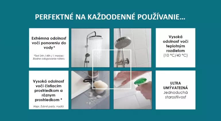 V33 Farba Renovacia kúpeľňa a keramická dlažba svetlosivá 2 l,4