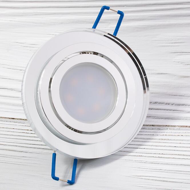 Podhľadové svietidlo Arian okrúhle transparentné