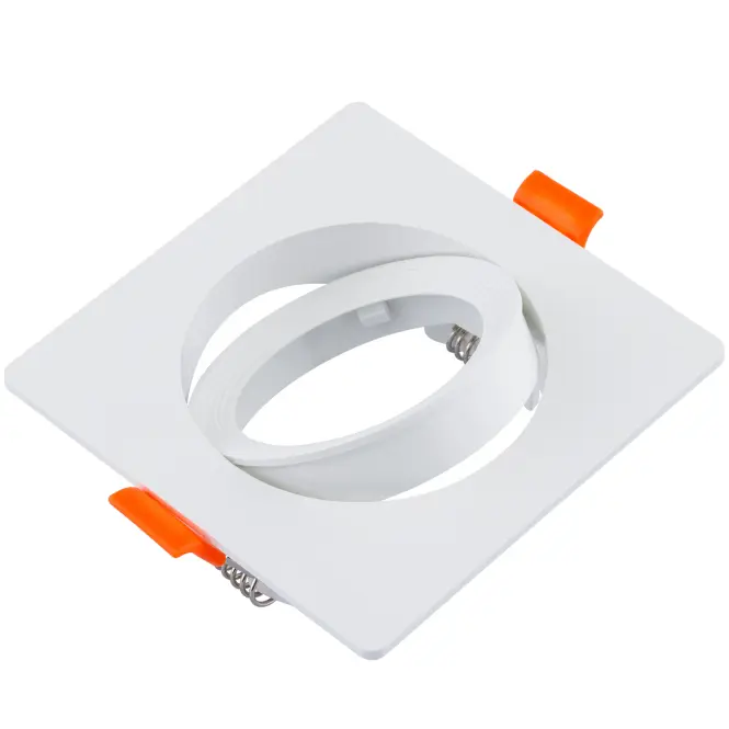 Podhľadové svietidlo GU10 Ventus štvorcové  biele,2