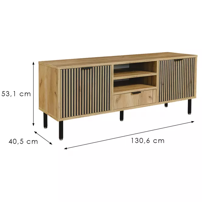 TV Stolík Namir dub craft zlatá,2