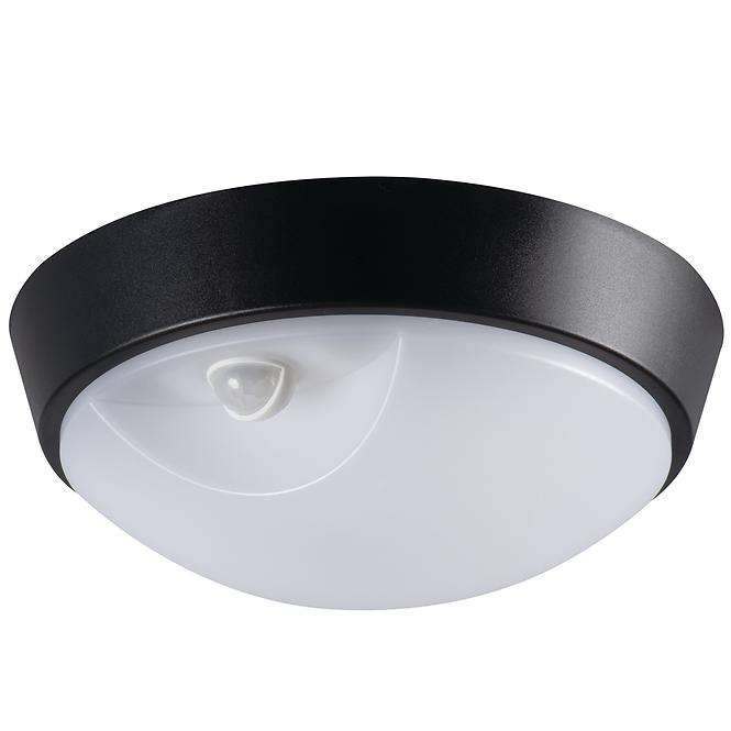 Stropné svietidlo CHIR LED 14W 66306 so senzorom pohybu čierna IP65 PL1