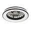 Lampoventylátor ISAFI LED 66299 BLACK PL1