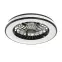 Stropný ventilátor s osvetlením ISAFI LED 66299 BLACK PL1