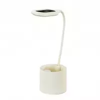 Stolová LED lampa NANCY 66357 biela LB1