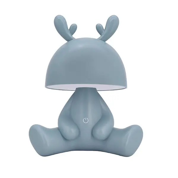 Stolová  LED lampa RENI 66346 modrá LB1