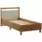 Posteľ Indygo L90 dub wotan-beige