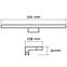 Luster Q-301B LED BLACK 8W 50CM K1,4