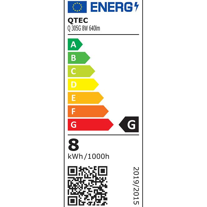 Luster Q-305G LED GOLD SHINNY 8W 50CM K1