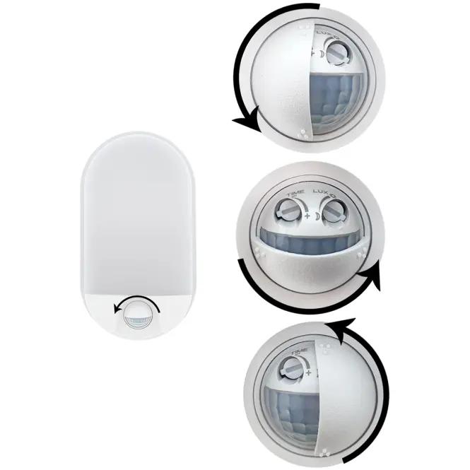Nástenné svietidlo senzor PEDRO TR 72 S LED 15W PL1,6