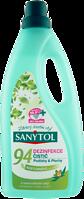 SANYTOL DEZINFEKCIA 94% RASTLINNÝ ČISTIČ - PODLAHY 1000ML