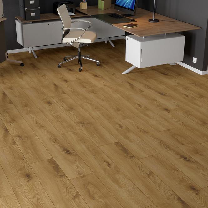 Laminátová podlaha Dub Goldrush Choco 8mm AC4 H003