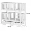 Posteľ Dawid 80x160 white,2