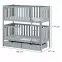Posteľ Dawid 80x160 grey,2