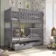 Posteľ Dawid 80x160 grey,3